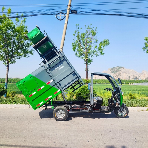 簡(jiǎn)易棚掛桶垃圾車