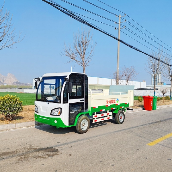 液壓一鍵升降垃圾轉運車