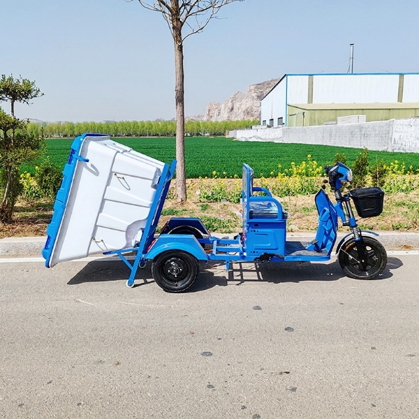 電動(dòng)三輪大白桶垃圾分類車