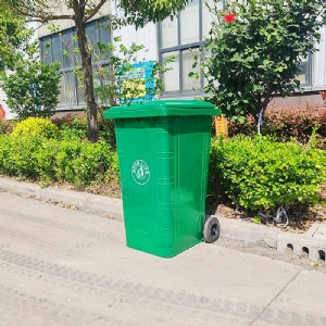 240L鍍鋅板垃圾桶