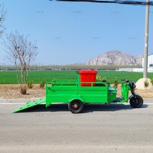 6桶平板保潔車